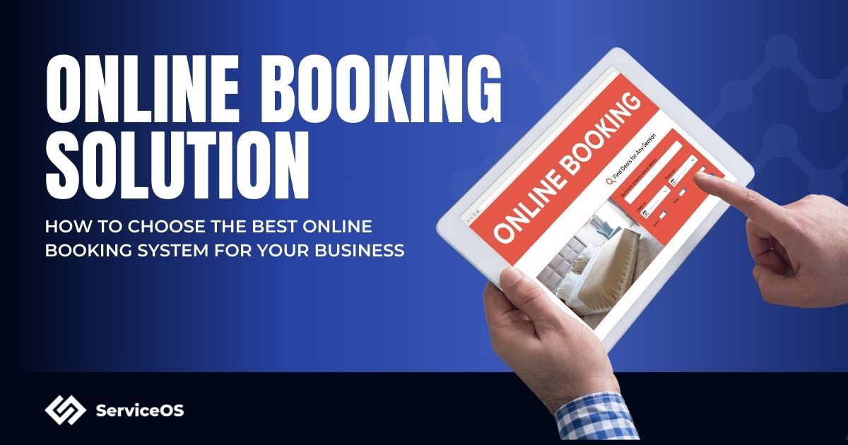 online booking for your business banner