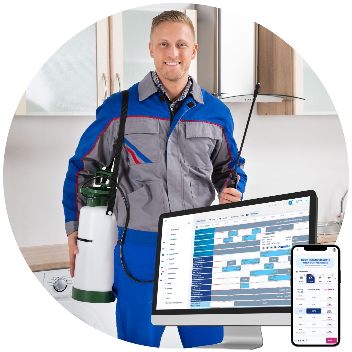 pest control management app ServiceOS